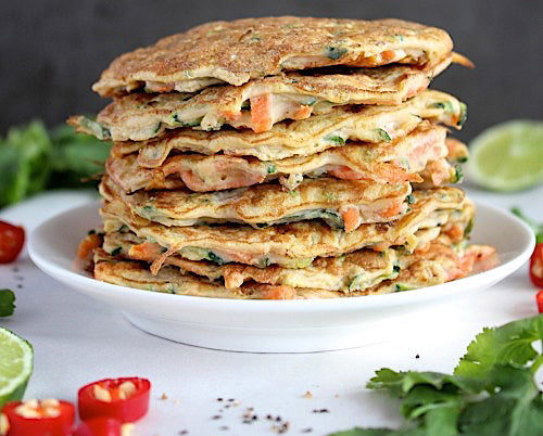 Carrot – zucchini fritters