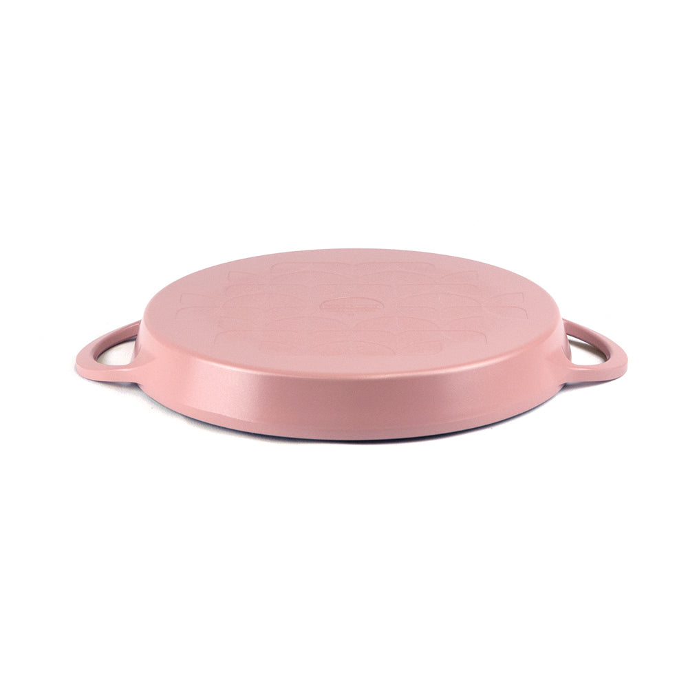 Neoflam Retro 26cm Round grill Pan Induction Pink Demer