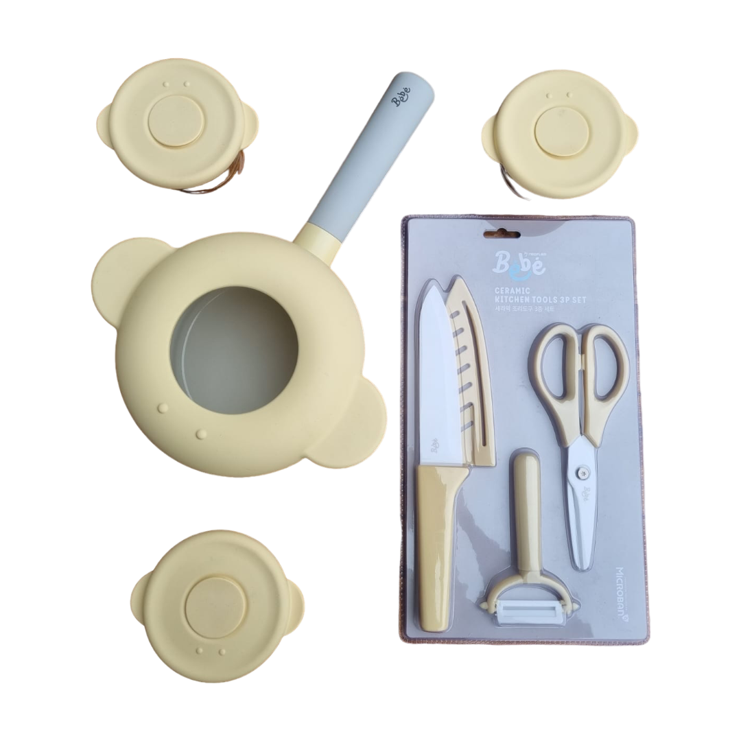 Neoflam Bebe Complete Set Yellow