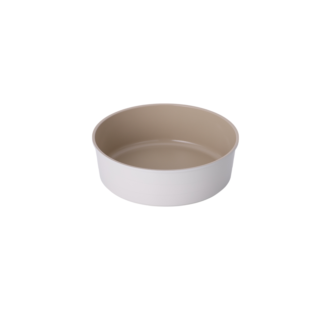 Neoflam Fika Round Oven Roasting Baking Pan 26cm Bone