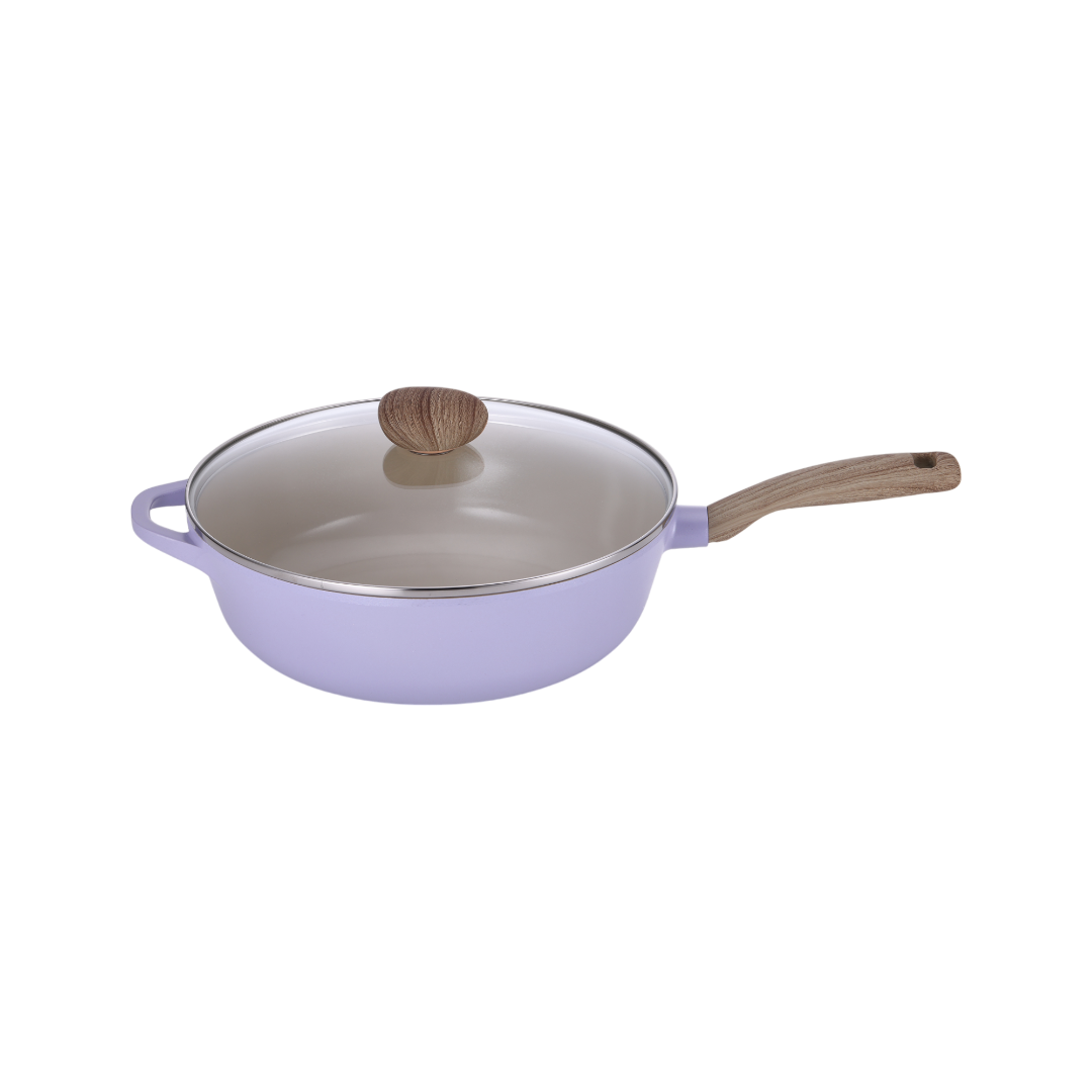 Neoflam Retro 30cm wok / Chef Pan Induction Purple