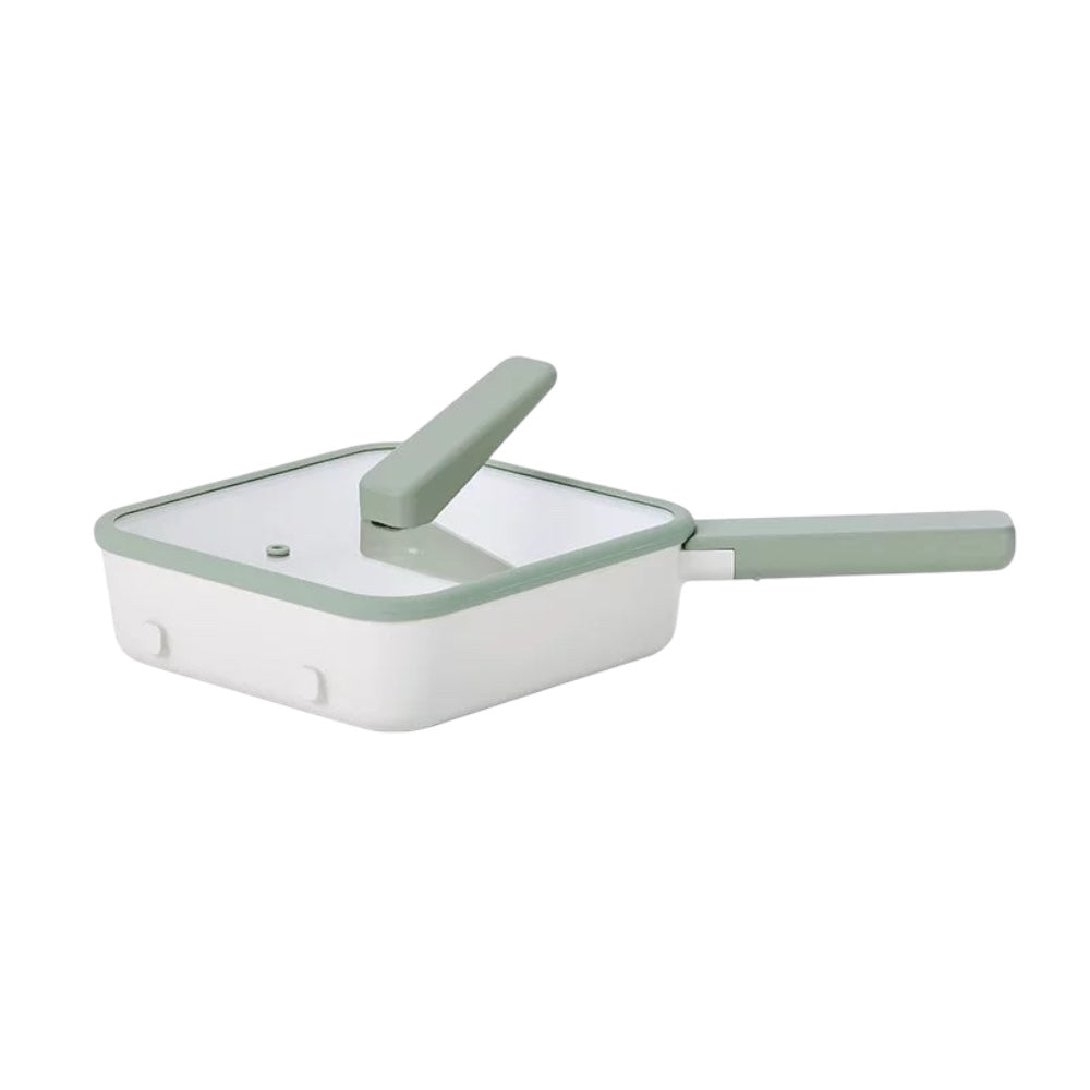 Neoflam Pippi 21cm pan with stand alon lid Induction ready Mint