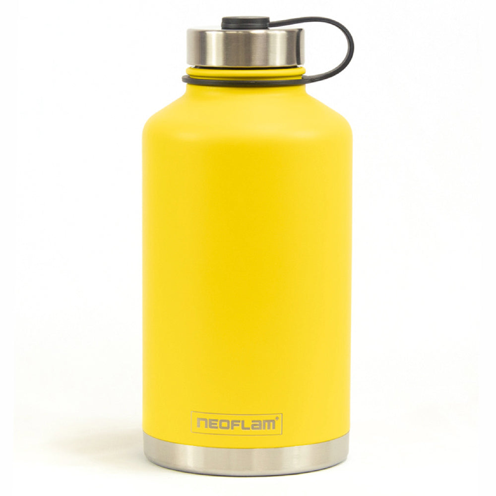 1.9L All Day S-Steel, Double Walled and Vacuum Insulated Water Bottle Yellow