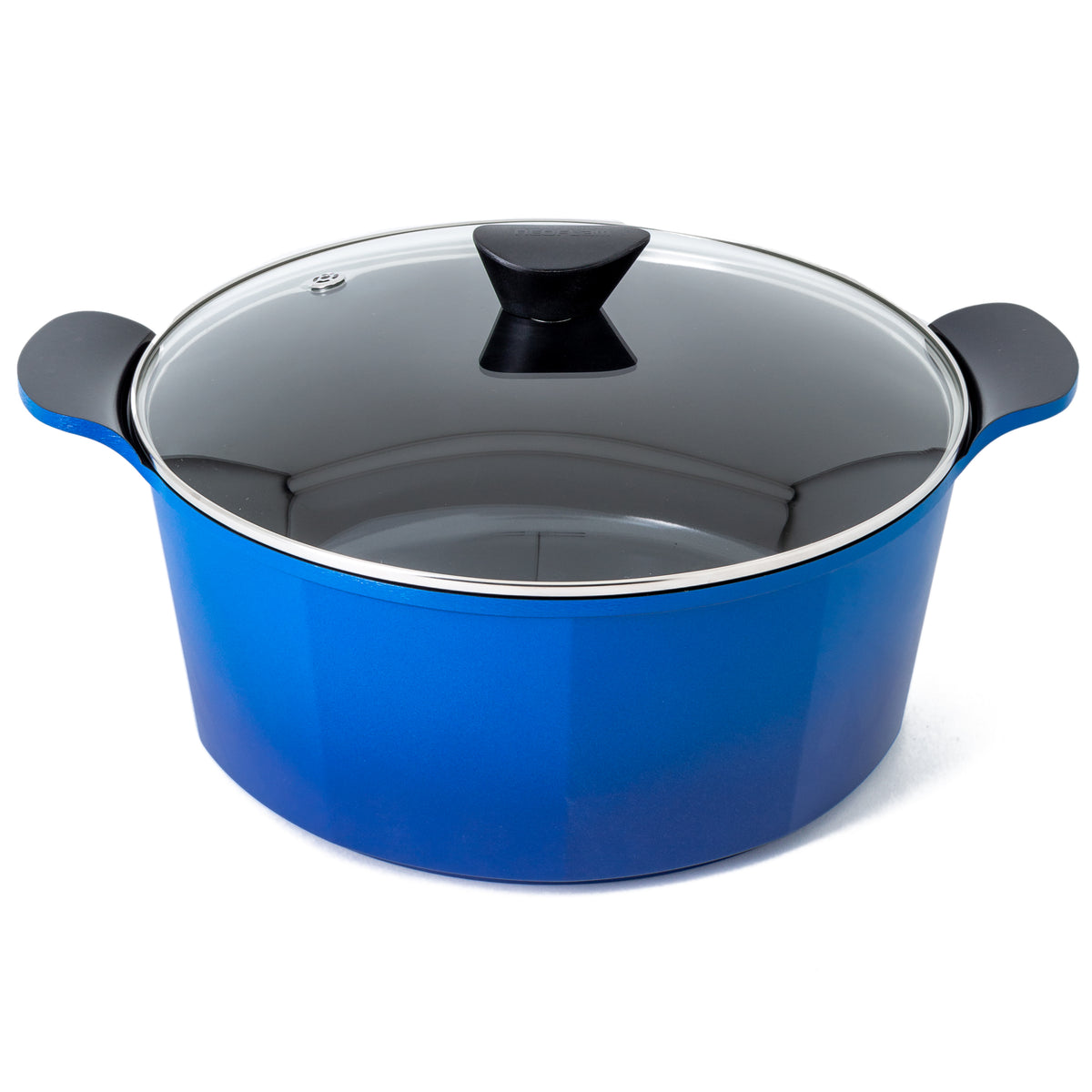 Neoflam Venn 2 Piece Set 32cm Low & 32cm Casseroles Induction Blue