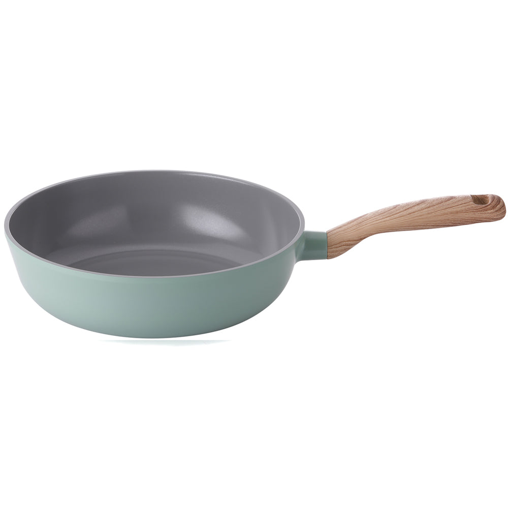 Neoflam Retro 26cm Chef pan 3.3L Induction Green Demer