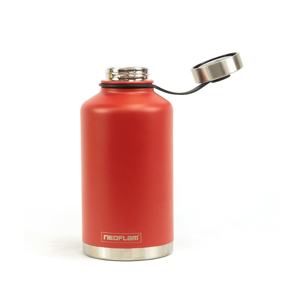 1.9L All Day S-Steel, Double walled and Vacuum Insulated Water Bottle Red