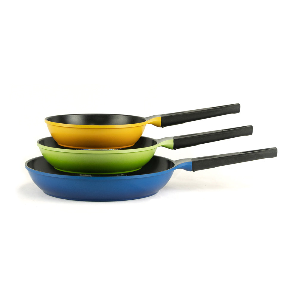 Neoflam Amie Induction set 20, 24 and 30cm fry pans