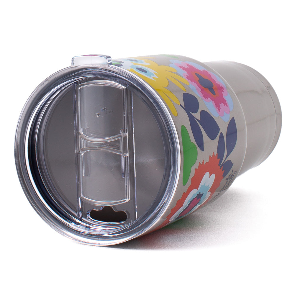 French Bull Jumbo Mug 810ml Stainless Steel Mug Double walled with BPA Free Lid Sunshine