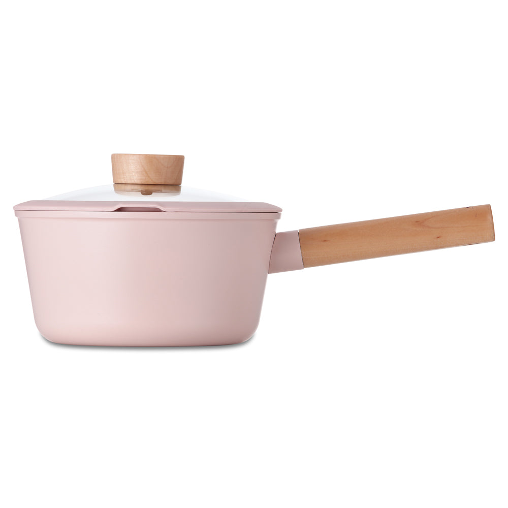 Neoflam Blossom 18cm Sauce pan Induction Pink