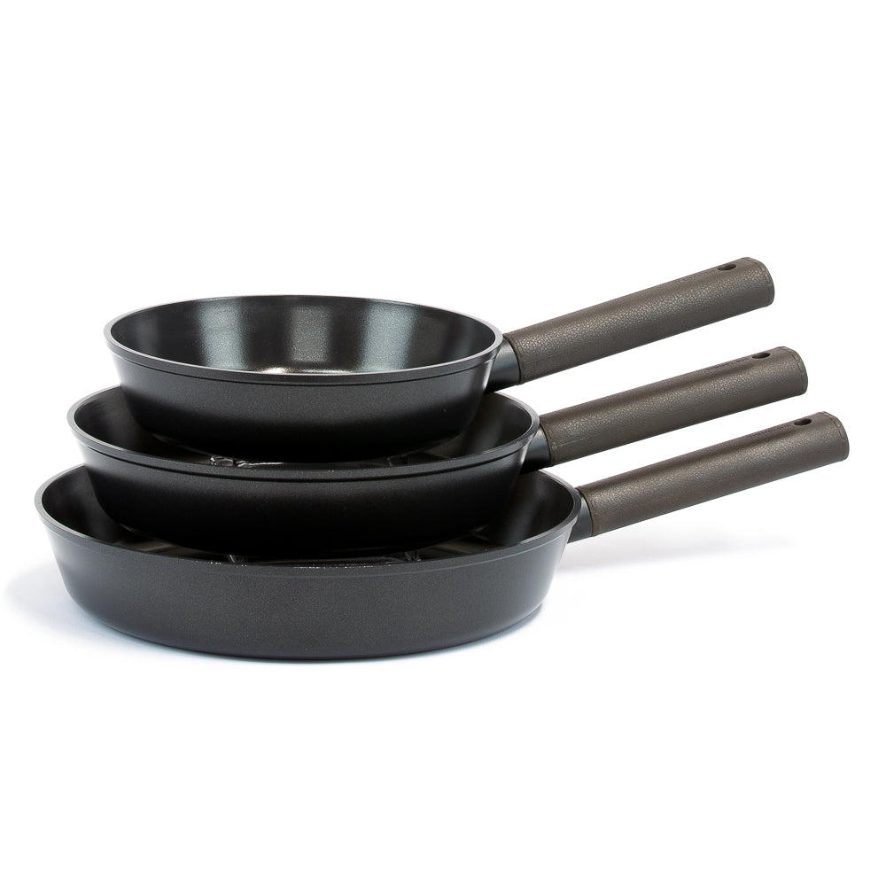 Neoflam Noblesse 20cm 24cm Fry pan and 28cm Wok Induction set