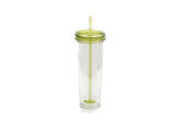 Neoflam Rever Double-Walled Hydration Cup with Straw 700ml Green