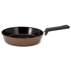 Neoflam Reverse 24cm & 26cm Fry pan Sauté Induction Terra Garnet