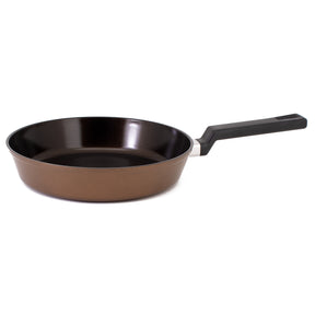 Neoflam Reverse 24cm & 26cm Fry pan Sauté Induction Terra Garnet