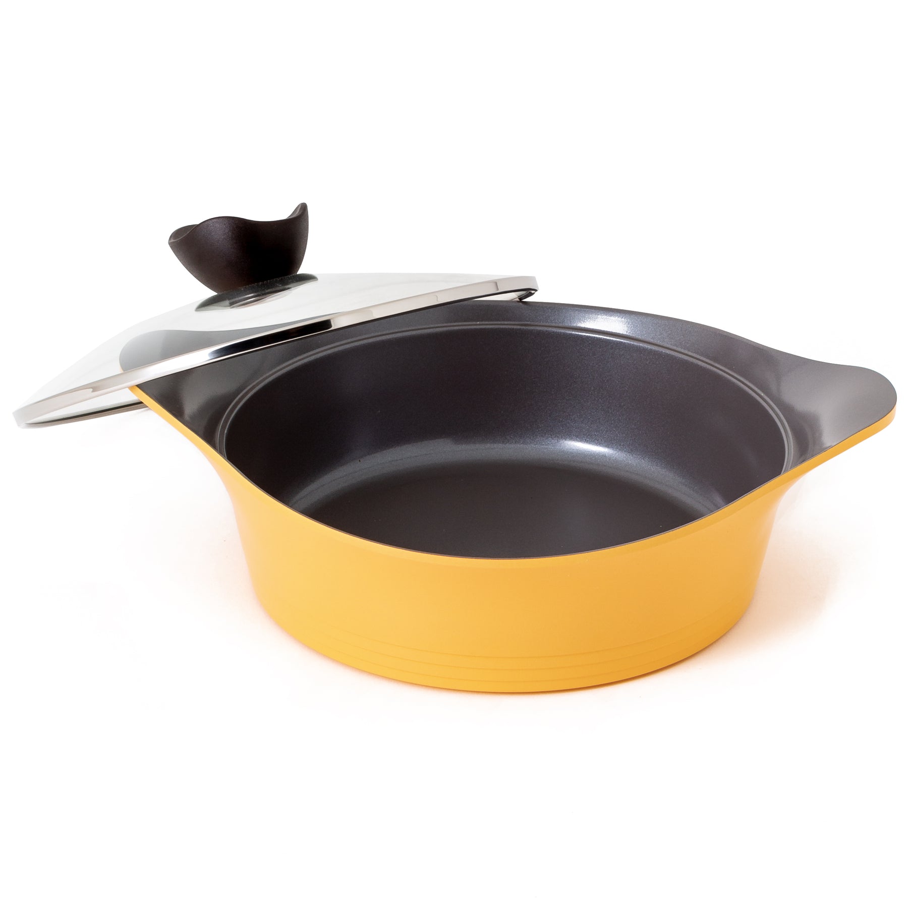 Neoflam Nature+ 24cm Low casserole Induction warm Yellow