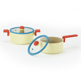 Neoflam Danish 18cm Saucepan and  20cm Stockpot Induction