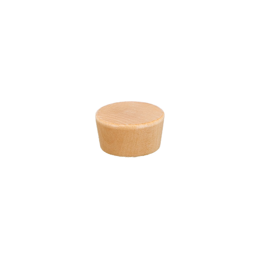 FIKA Glass lid Natural Wooden knob