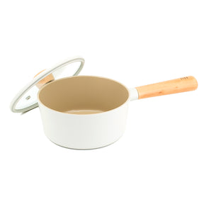 Neoflam Fika 18cm Saucepan and 18cm Wok pan set