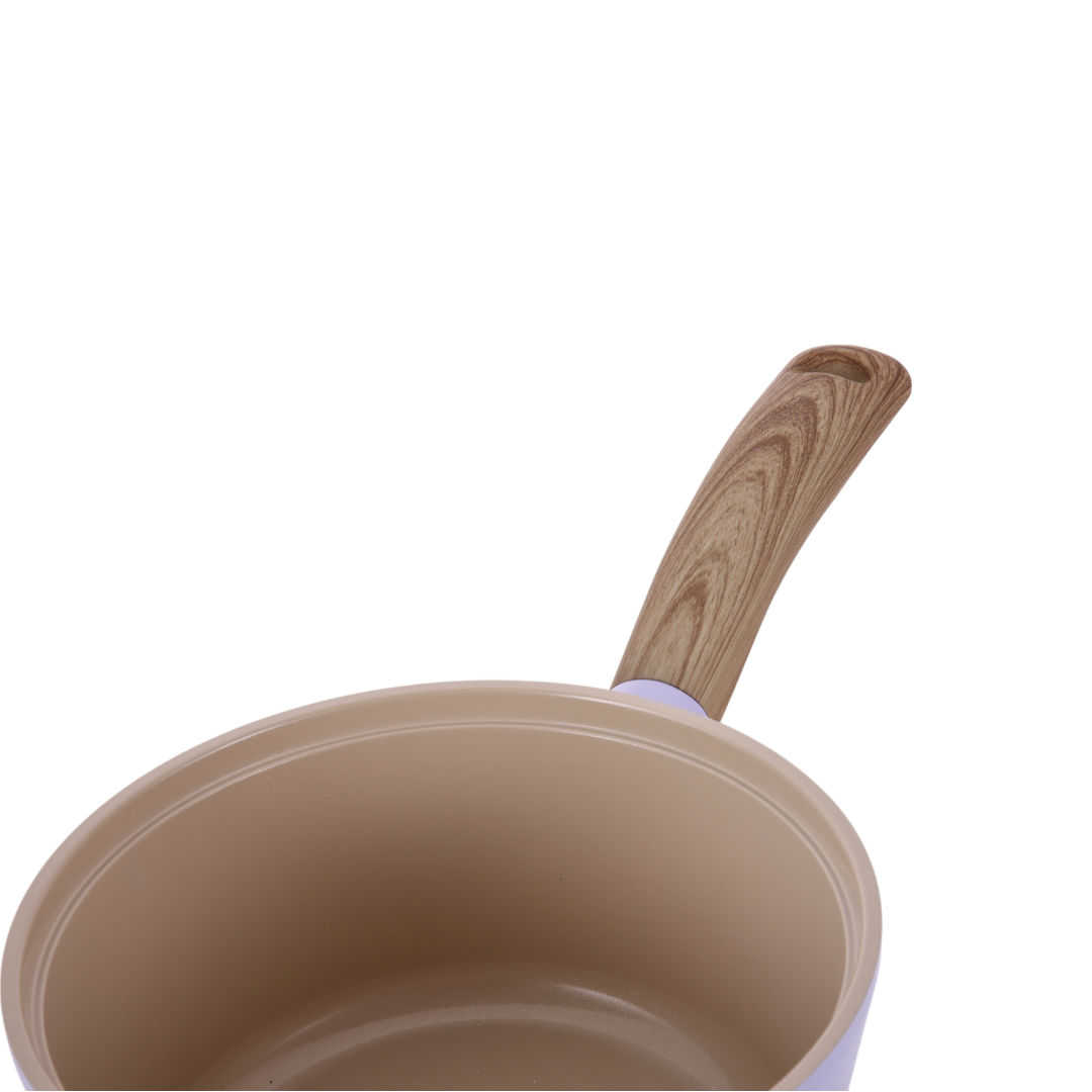 Neoflam Retro 18cm Saucepan an Induction with glass lid Purple