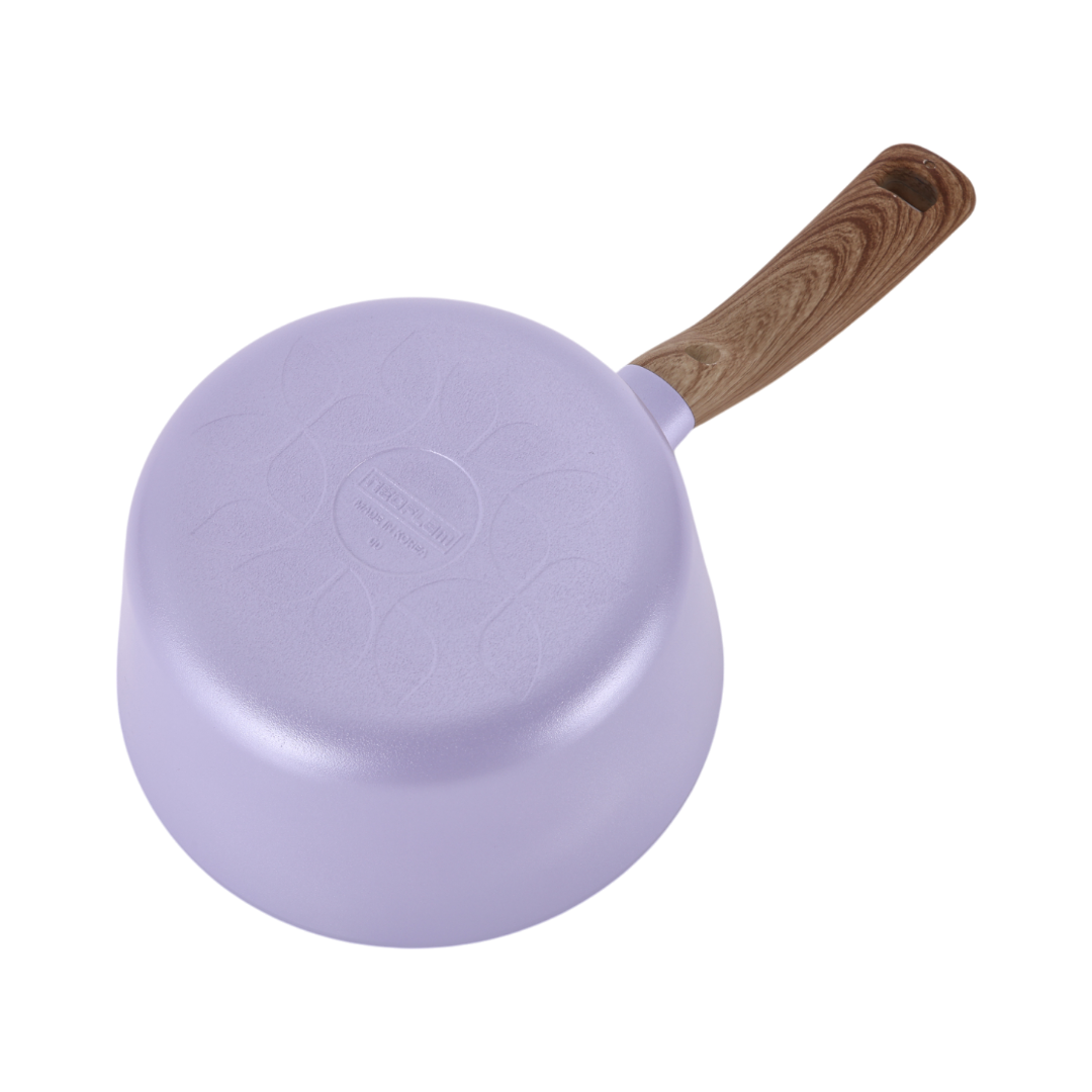 Neoflam Retro 18cm Saucepan an Induction with glass lid Purple