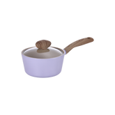 Neoflam Retro 18cm Saucepan an Induction with glass lid Purple