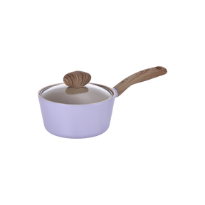 Neoflam Retro 18cm Saucepan an Induction with glass lid Purple