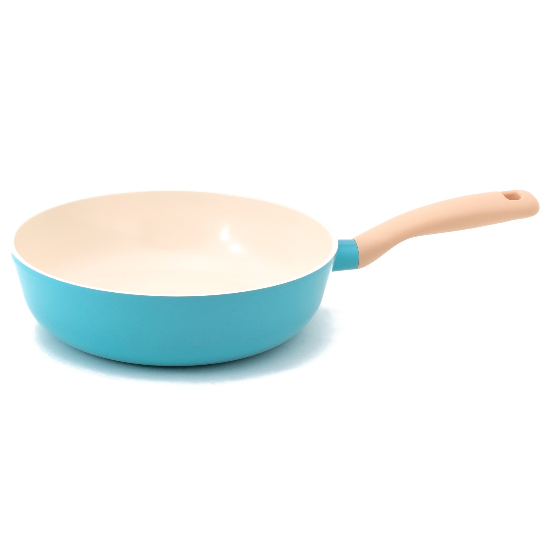 Neoflam Retro 3 Piece Set 26cm Chef pan 22cm Casserole 26cm Casserole Induction with Die-Cast Lid Mint