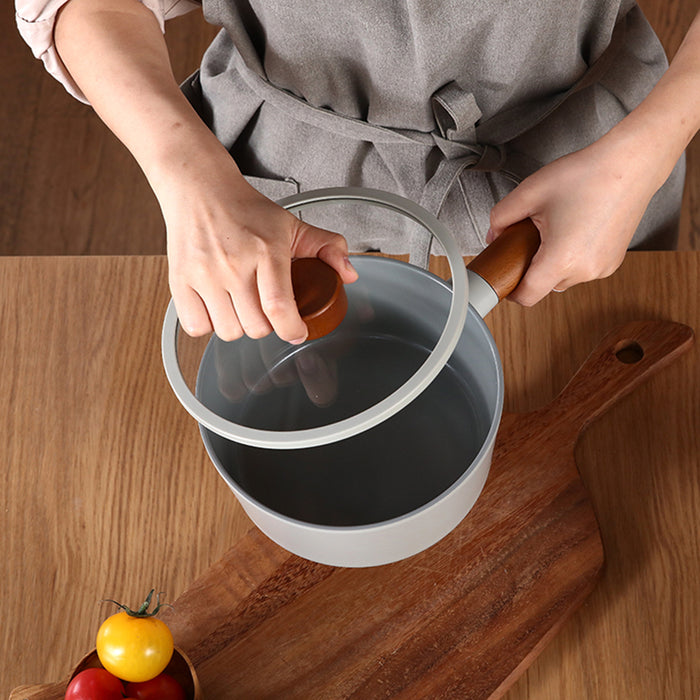 Neoflam Fika Reserve 24cm Stockpot Induction with Silicon Rim Glass li