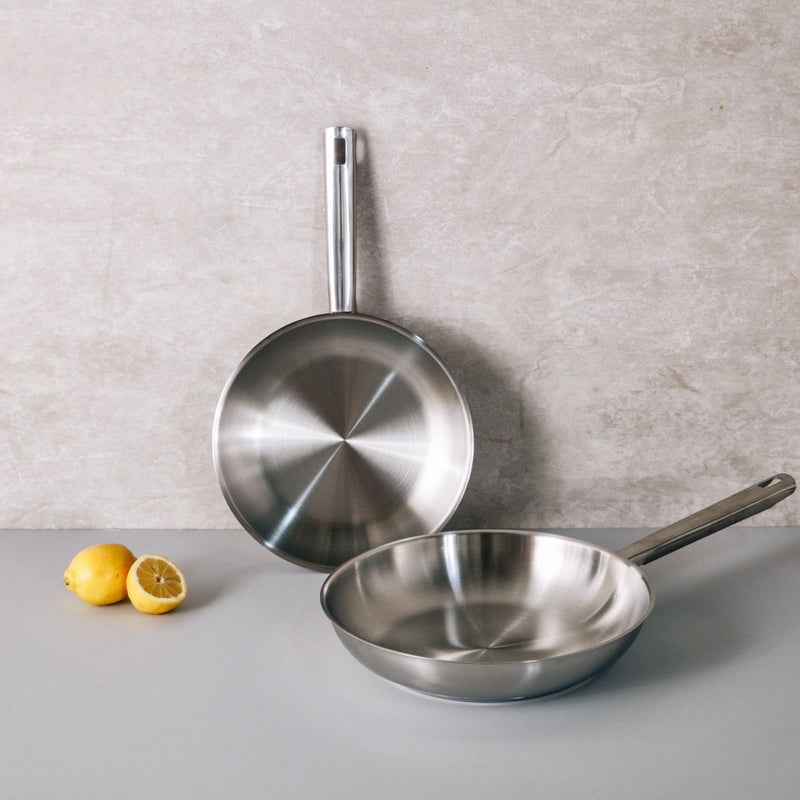 Neoflam Stainless Steel 20cm Stock pot with Glass lid