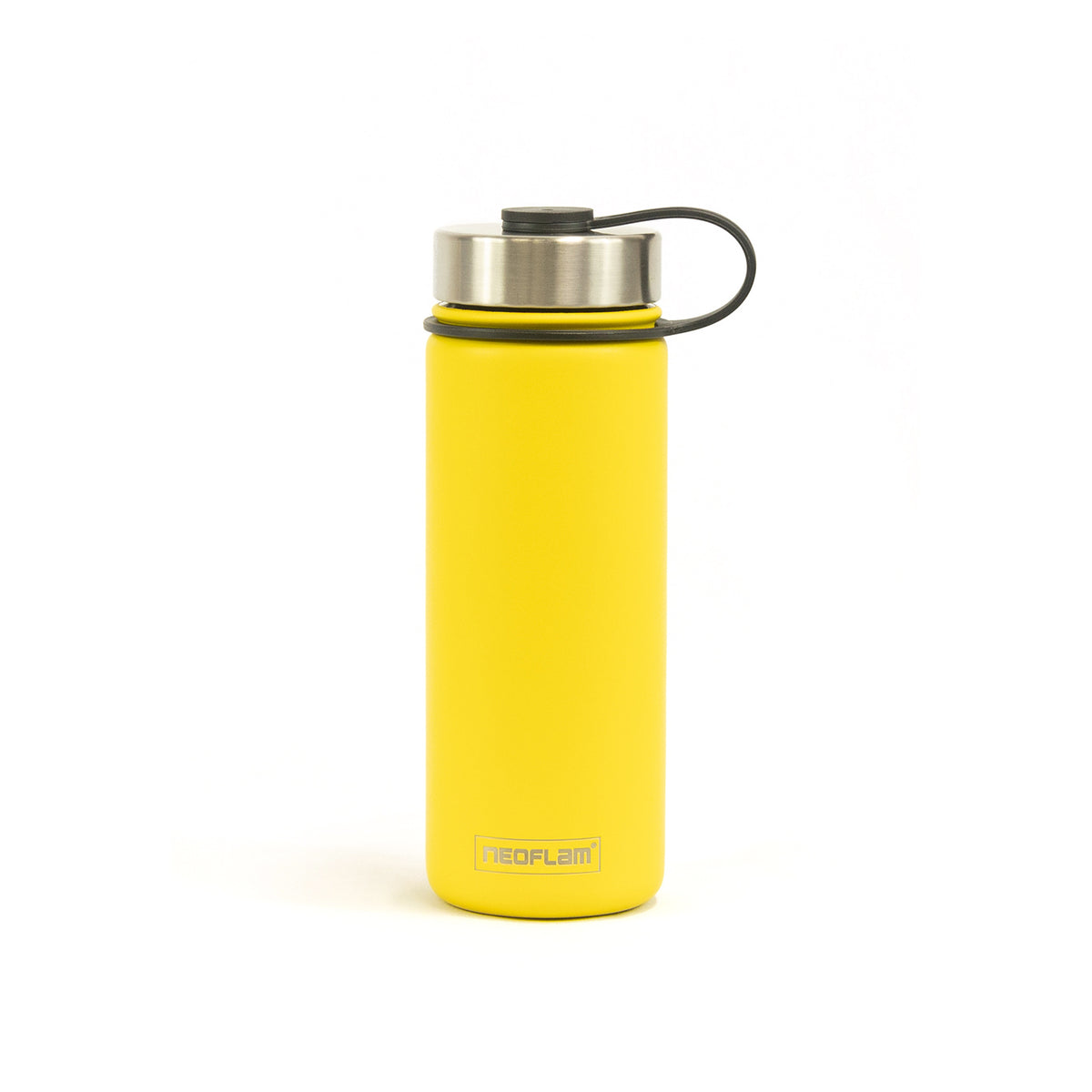 500ml Neoflam Skinny Stainless Steel Double Walled and Vacuum Insulated Water Bottle Yellow