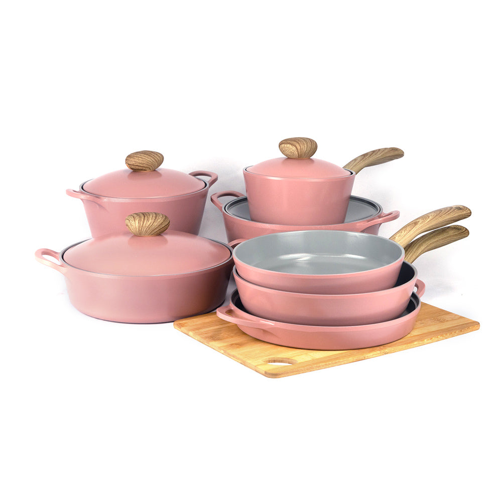 Neoflam Retro Ultimate Induction Set Pink Demer