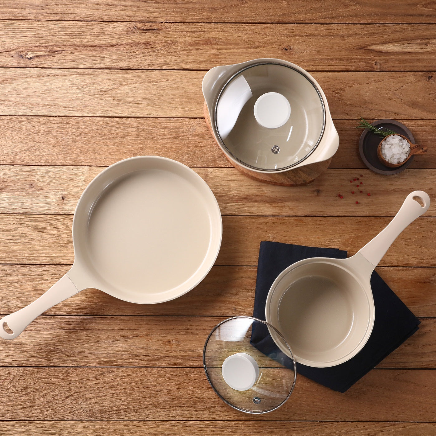 Neoflam Bela+ Perfect small set of 3