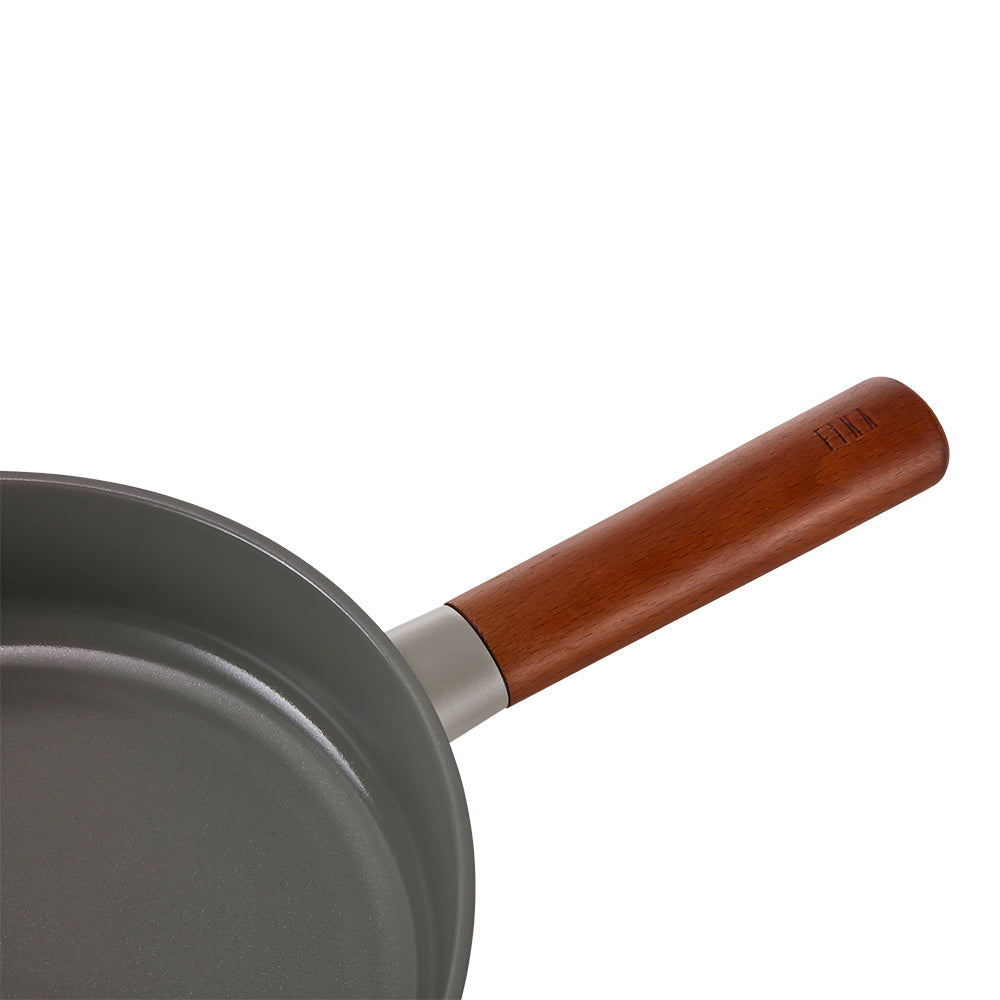 Neoflam Fika Reserve 24, 28cm Fry pans & 26 Wok Induction Midnight Green
