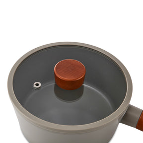 Neoflam Fika Reserve 18cm saucepan & 24cm stockpot Induction Midnight Green