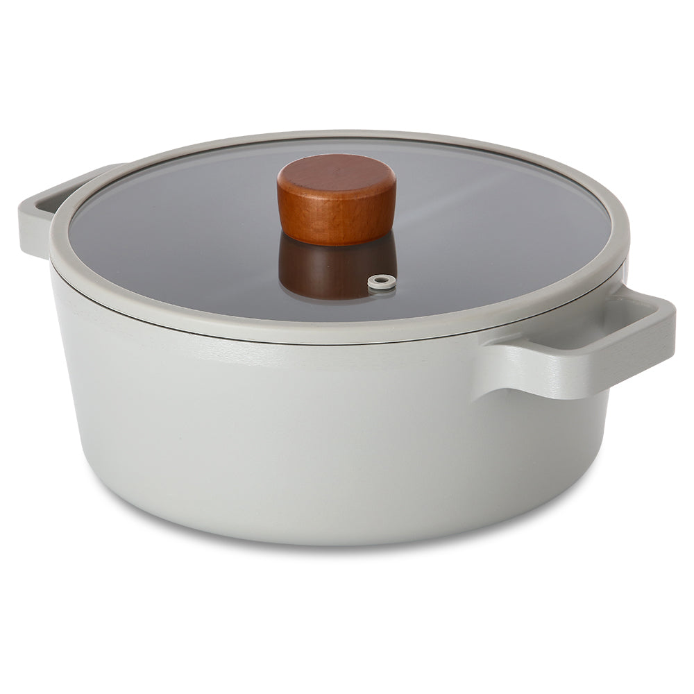 Neoflam Fika Reserve Deep 22cm & 24cm stockpot Induction Midnight Green