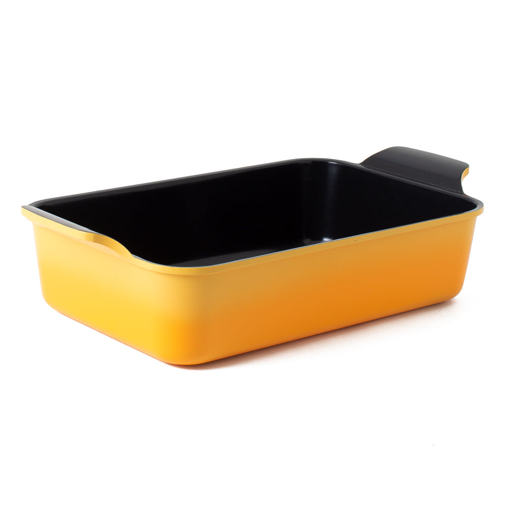 Neoflam Venn Yellow set 3 Piece 20cm, 18cm Saucepan and small Roaster