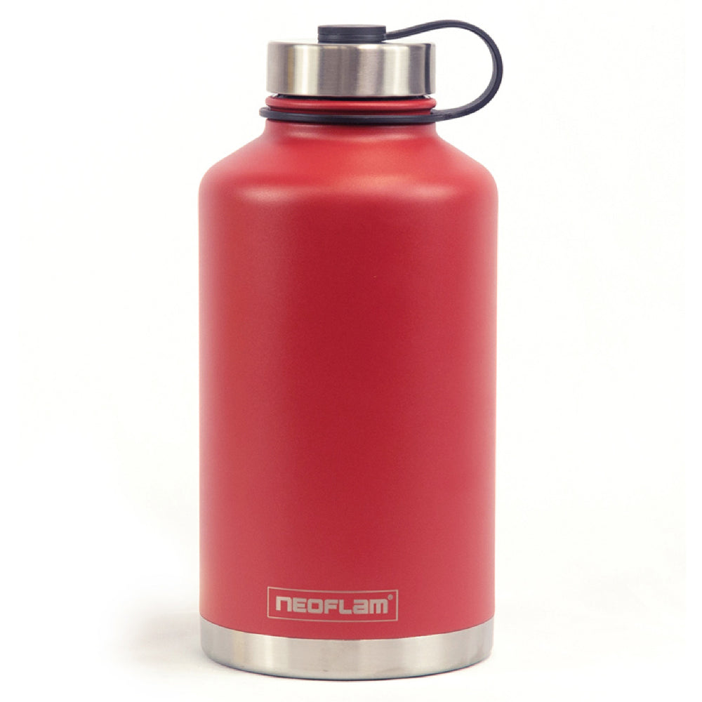 1.9L All Day S-Steel, Double walled and Vacuum Insulated Water Bottle Red