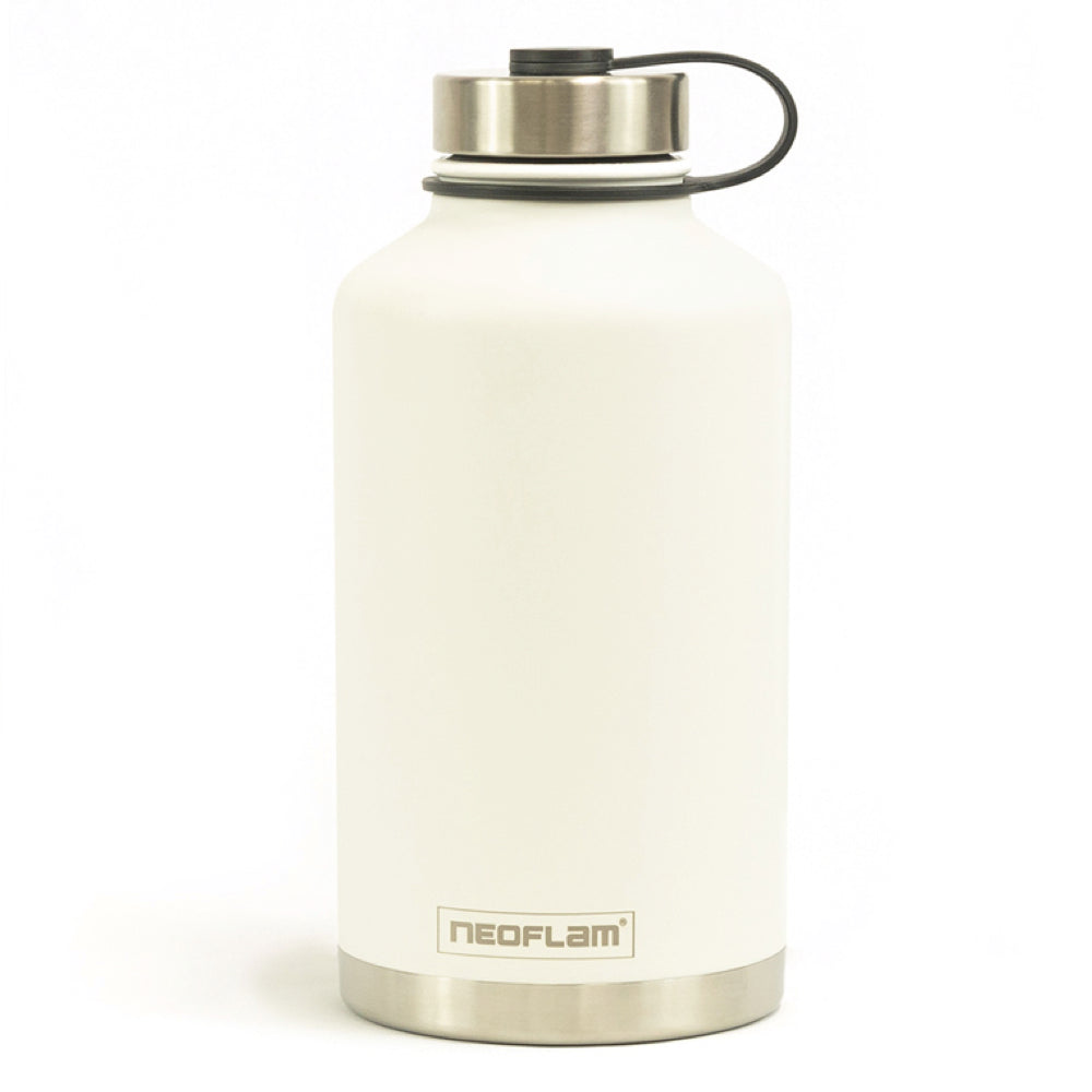 1.9L All Day S-Steel, Double Walled and Vacuum Insulated Water Bottle White