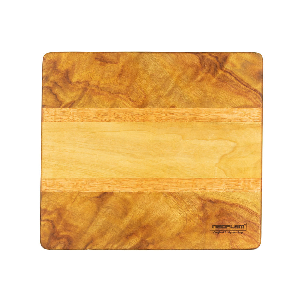 Neoflam Camphor Laurel Medium Line Cutting chopping board hand made in Byron bay