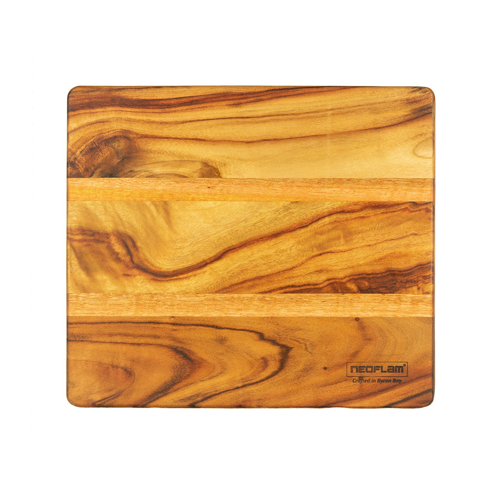 Neoflam Camphor Laurel Medium Line Cutting chopping board hand made in Byron bay