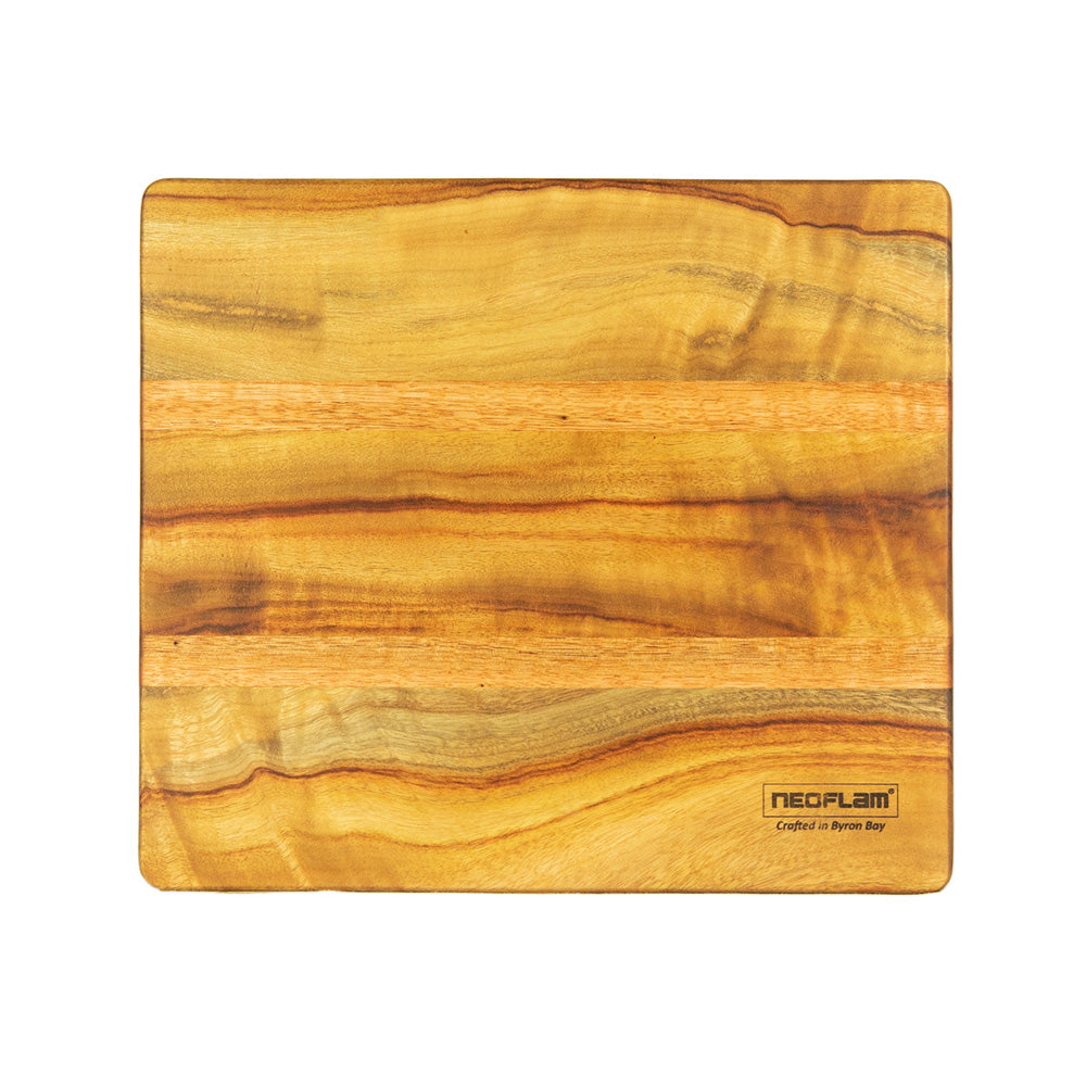Neoflam Camphor Laurel Medium Line Cutting chopping board hand made in Byron bay