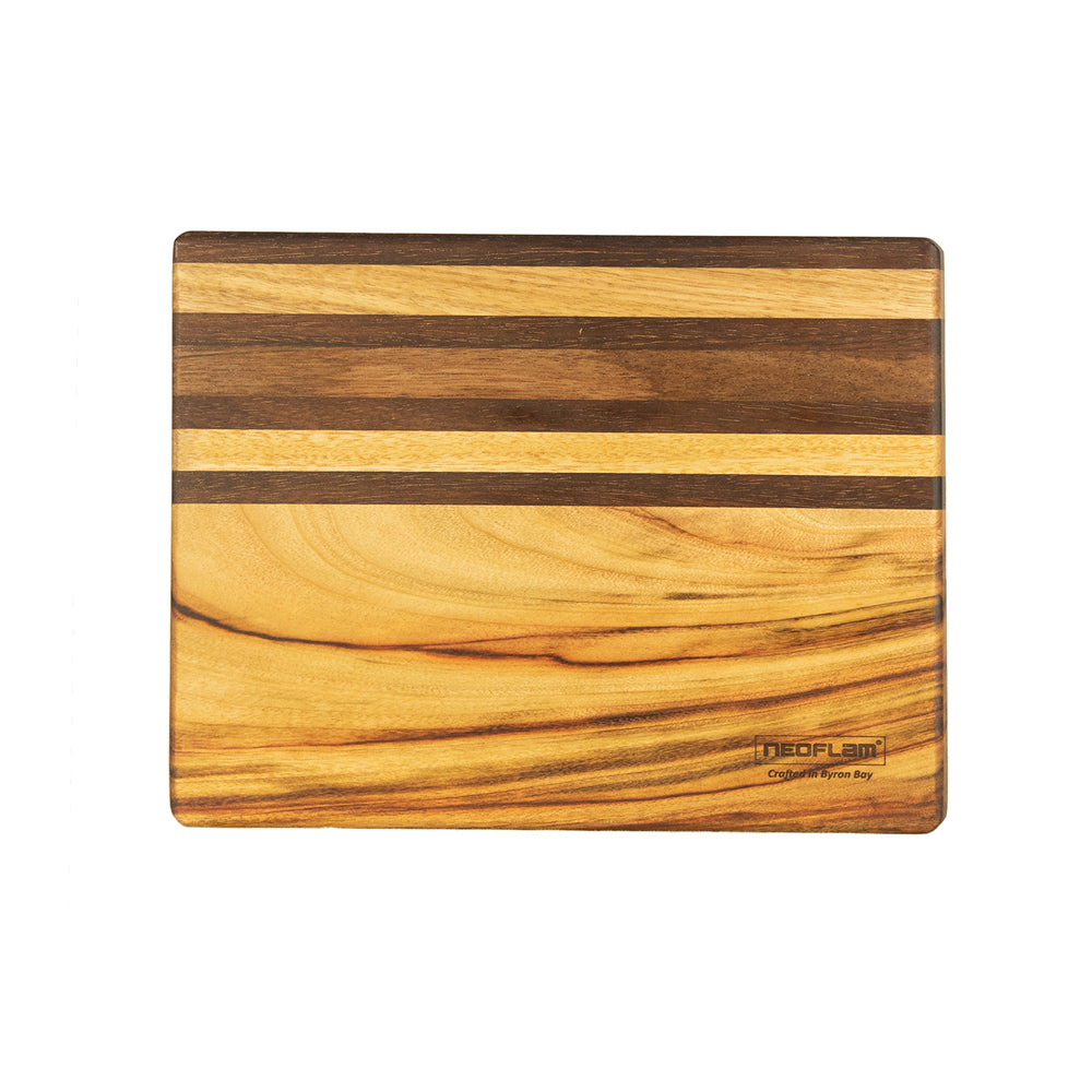 Neoflam Camphor Laurel Small Line Cutting chopping board hand made in Byron bay