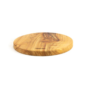 Neoflam Camphor Laurel Large round hot placement Cutting chopping board hand made in Byron bay