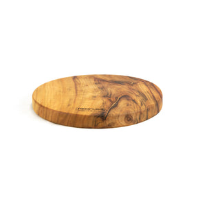 Neoflam Camphor Laurel Large round hot placement Cutting chopping board hand made in Byron bay