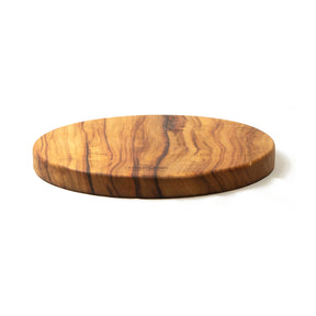 Neoflam Camphor Laurel Large round hot placement Cutting chopping board hand made in Byron bay