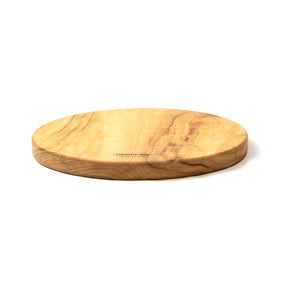 Neoflam Camphor Laurel Large round hot placement Cutting chopping board hand made in Byron bay