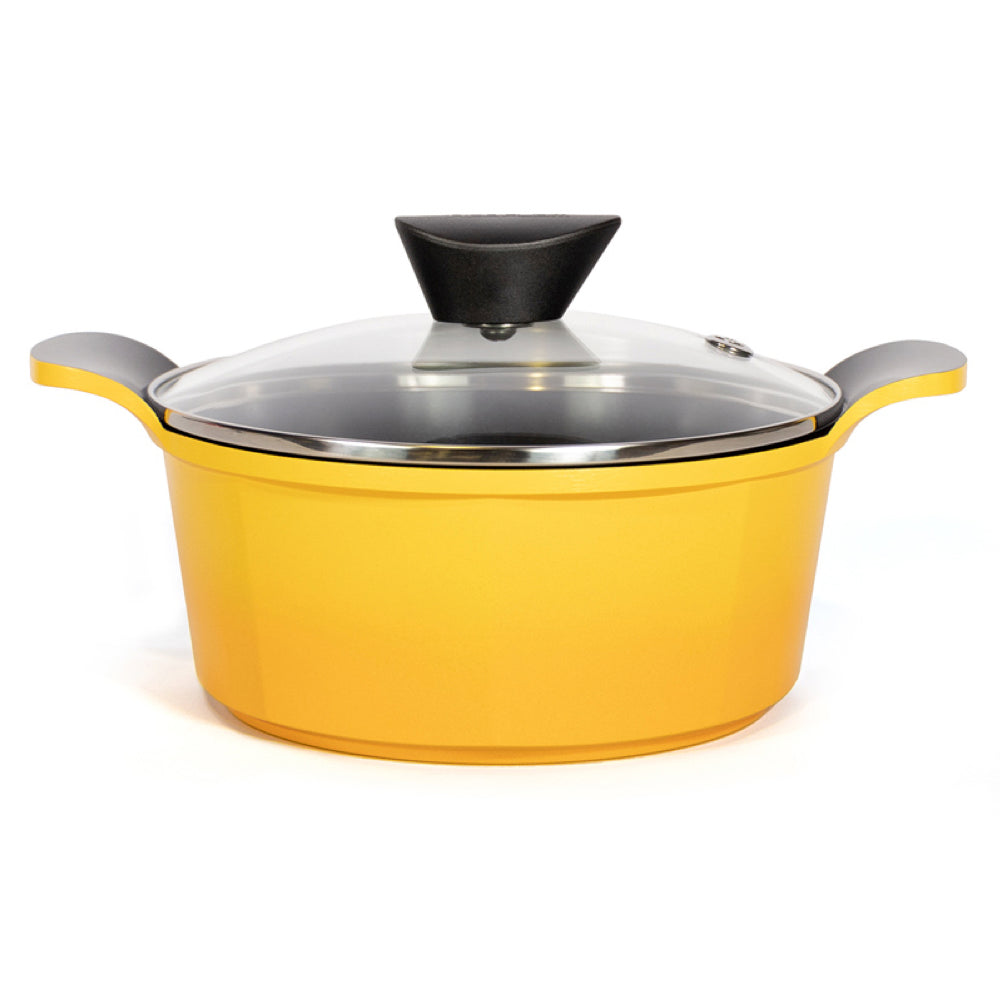 Neoflam Venn 20cm Casserole Induction Yellow