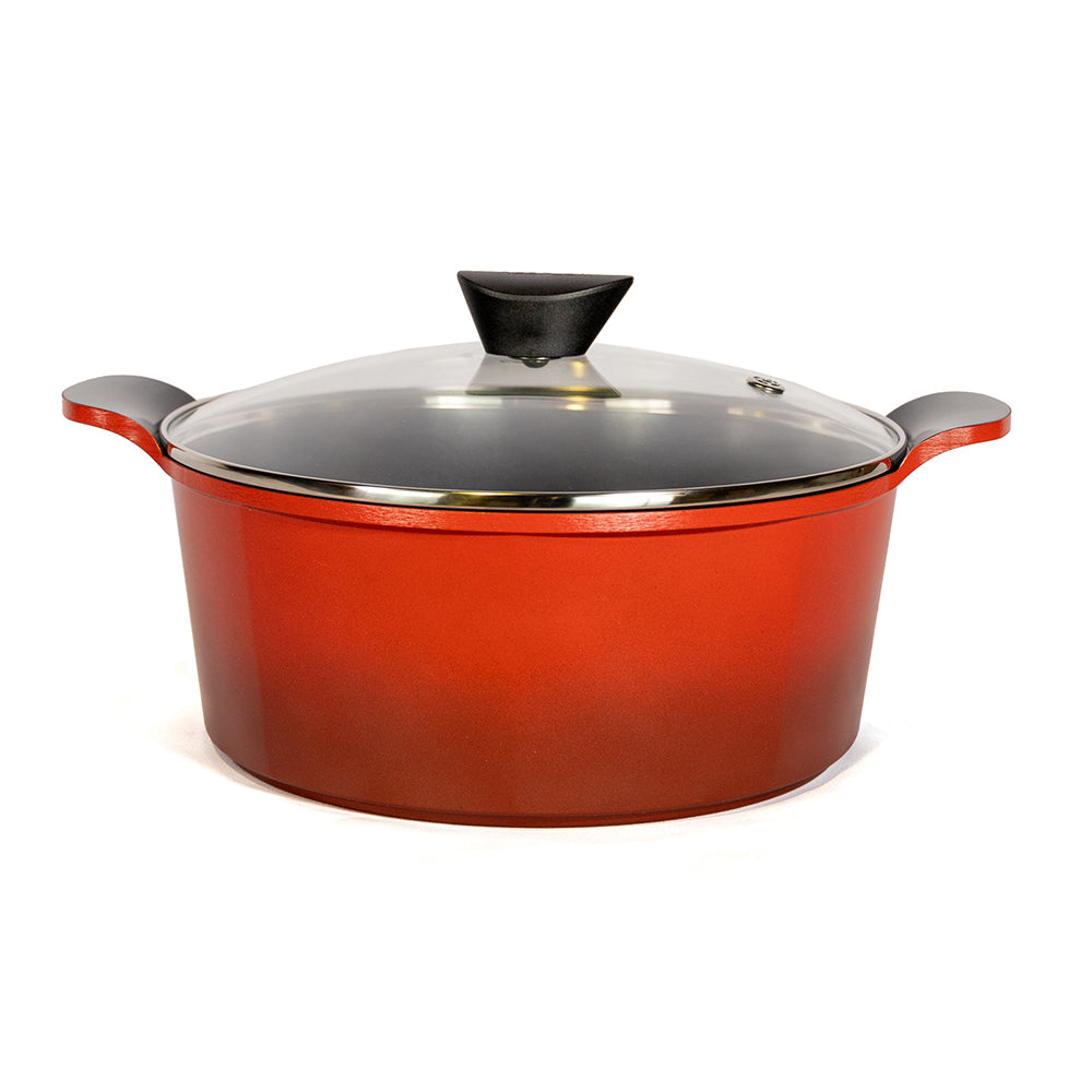 Neoflam Venn 28cm Casserole Induction Red