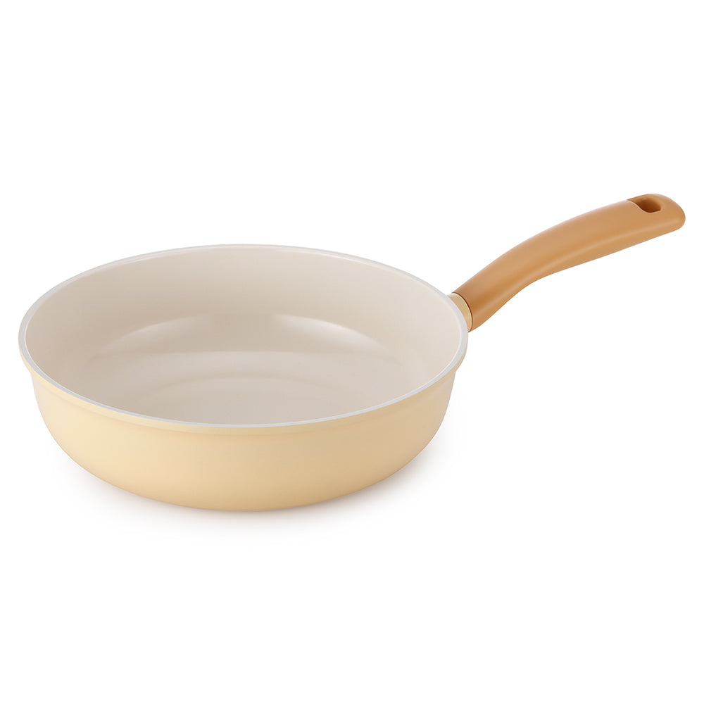 Neoflam Retro Flan 26cm wok / Chef Pan Induction Yellow