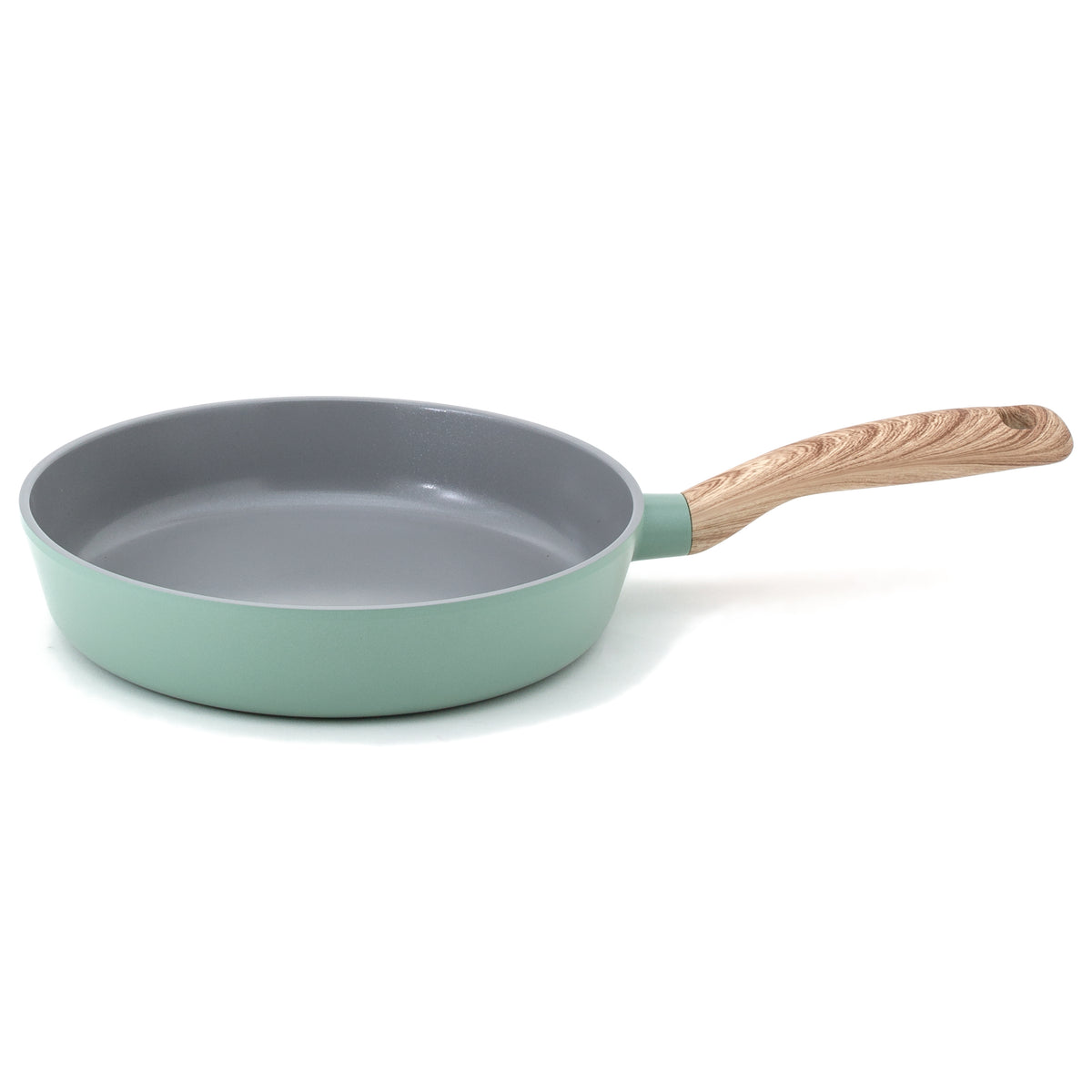 Neoflam Demer Green Retro Induction Set - 24 and 28cm Fry pans and a 26cm Chef pan