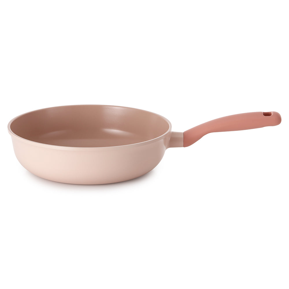 Neoflam Retro Sherbet 26cm wok / Chef Pan Induction Peach